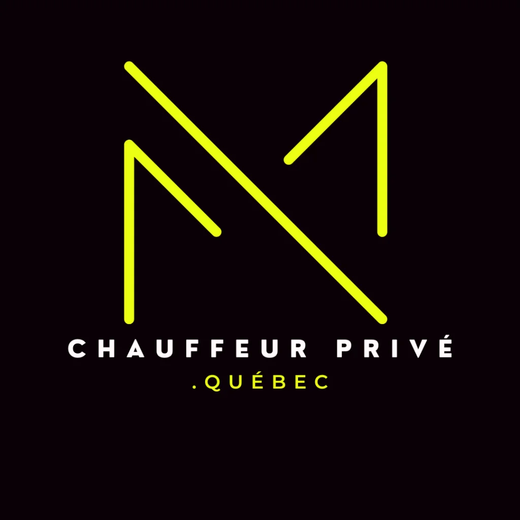 chauffeur privé quebec taxi uber transport electrique conciergerie logo jaune noir